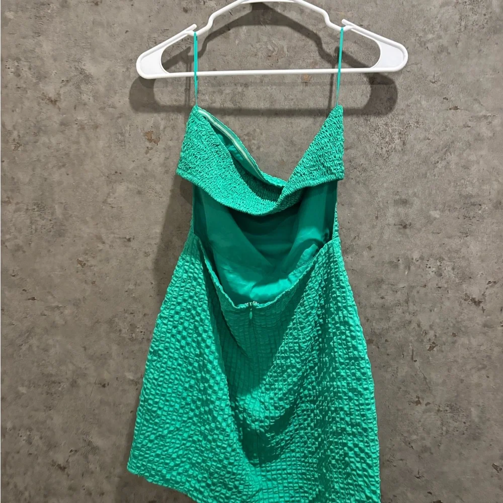 Vici Vibrant Green Mini Dress - Picture 2 of 2